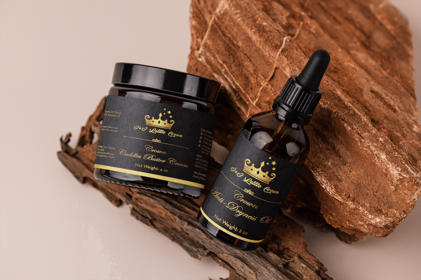 Crown Anti-Dryness Oil + Crown & Cuddles Butter Cream