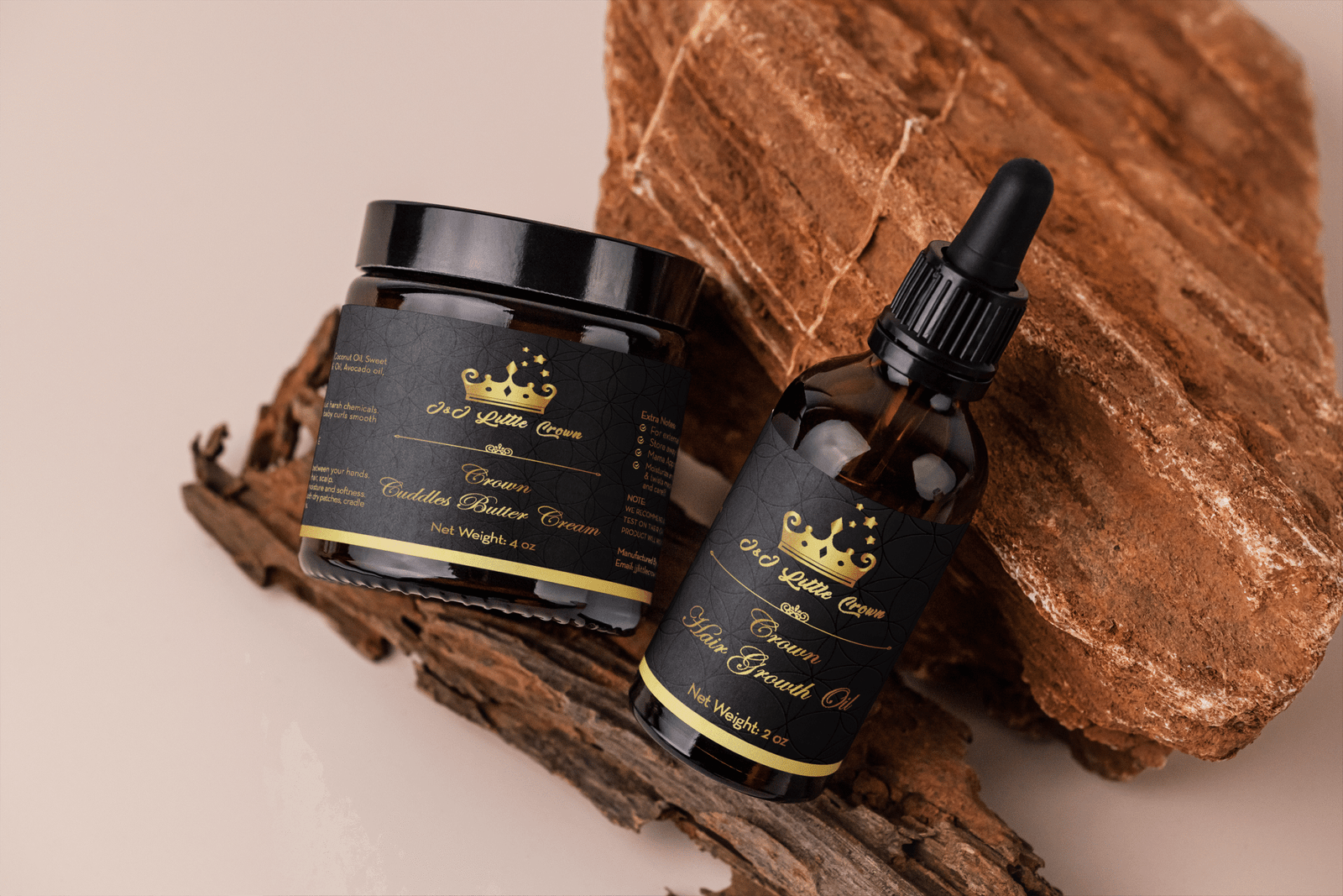 Crown Hair Growth Oil + Crown & Cuddles Butter Cream